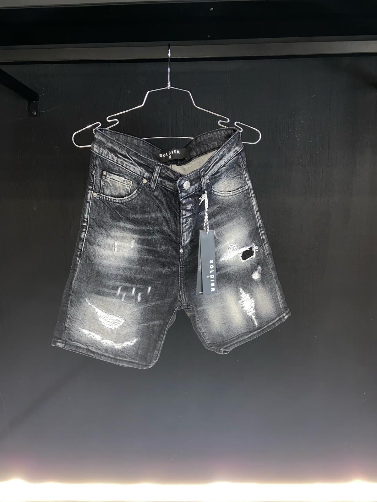 Jeans Nero Soldier