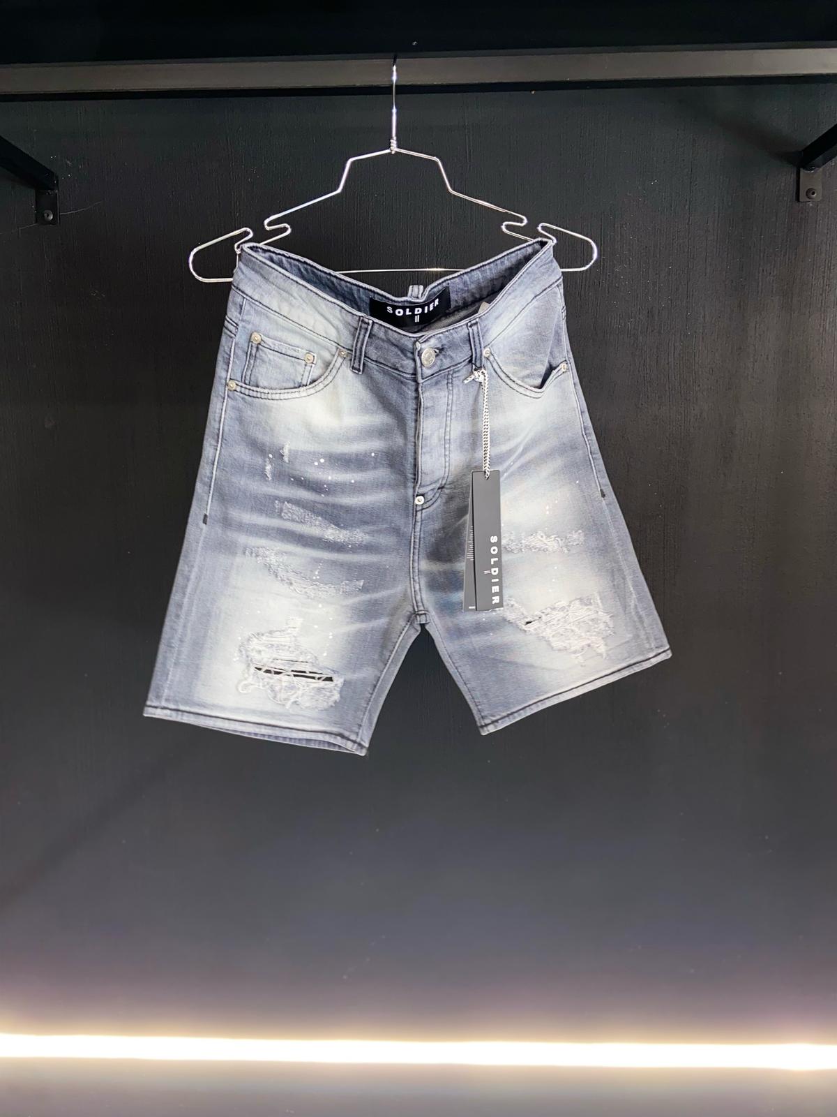 Jeans Grigio Soldier