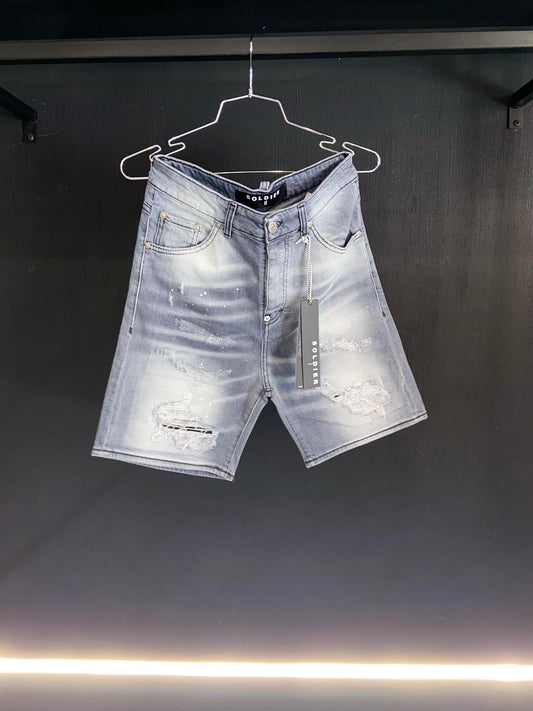Jeans Grigio Soldier